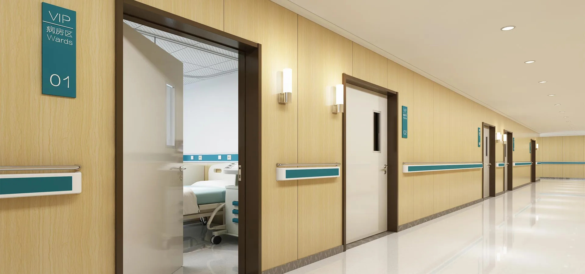 Rumah Sakit Door System Integrated Solusi Supplier