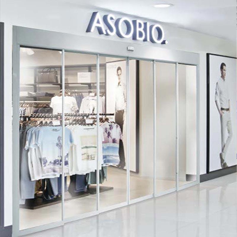 Automatic telescopic doors